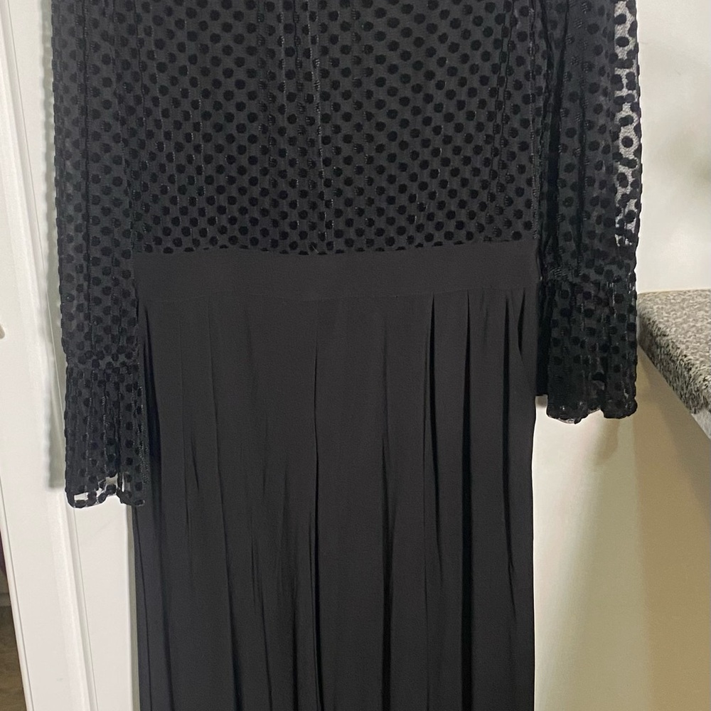 Julia Jordan Black Mesh Jumpsuit